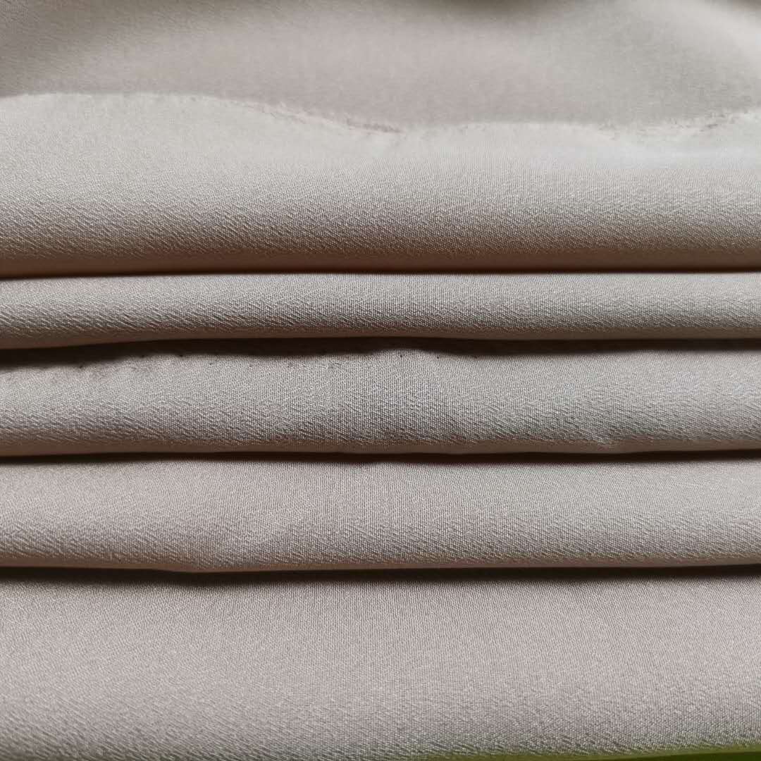 hot sale factory direct pure china crepe de chine fabric t shirt dress