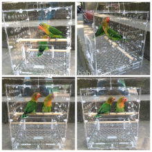 wholesale acrylic pets house small animal house bird cage