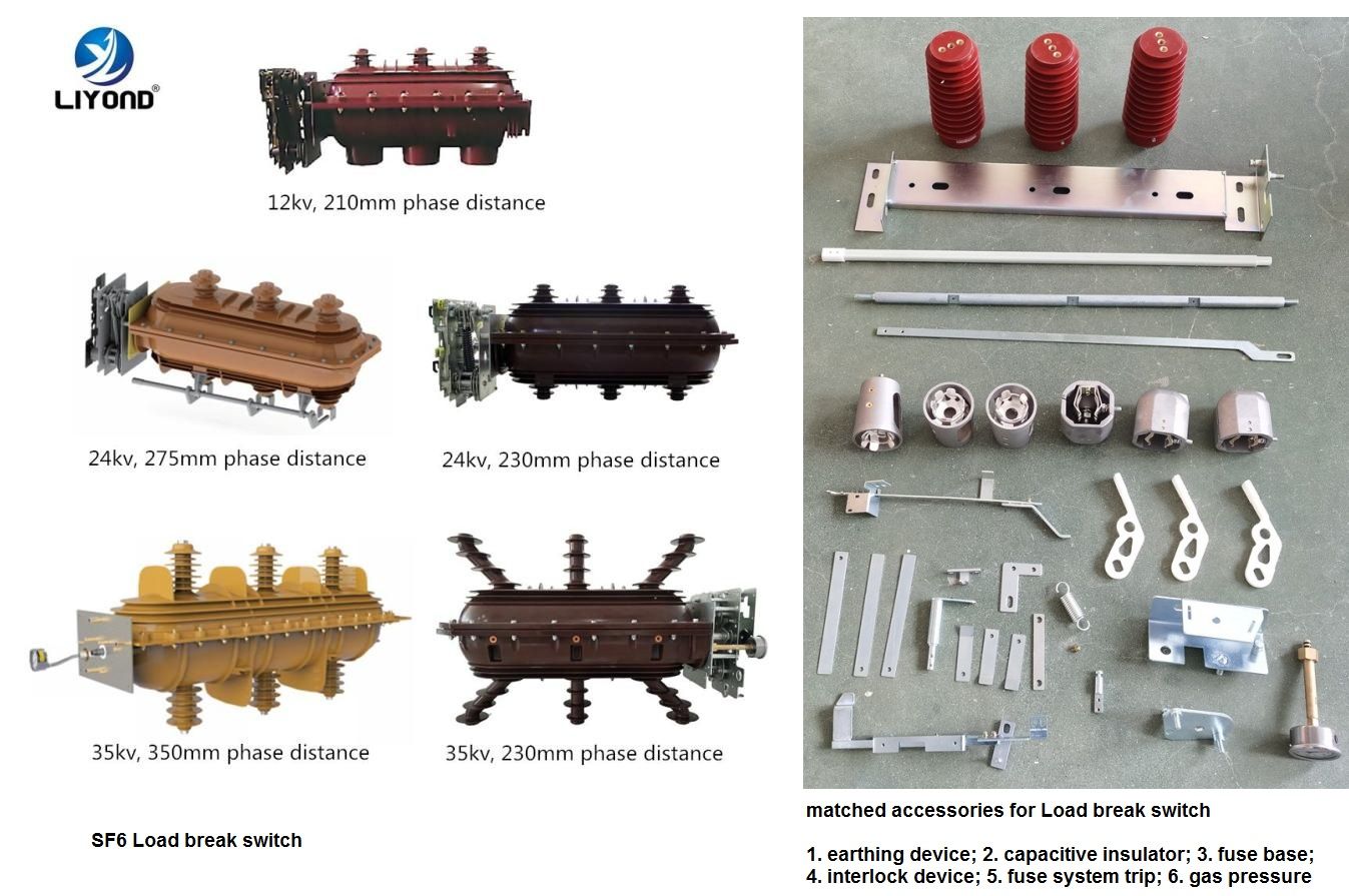 Chinese supplier 11kV 12kV switch-disconnector SF6 insulated LBS load break switch 15kv