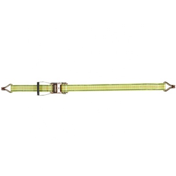 2 inch 10000lbs yellow ratchet tie down strap