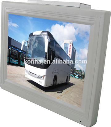 Bus/Car 15 Inch LCD Advertising Monitor Tv Display
