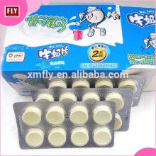Wholesale Dry Milk Candy Tablet , Compressed Milk Tablet Candy