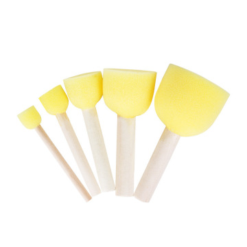 Children's DIY Paint Sponge Brush Set for Art and Craft Projects