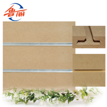 Raw or Melamine faced slotted MDF board
