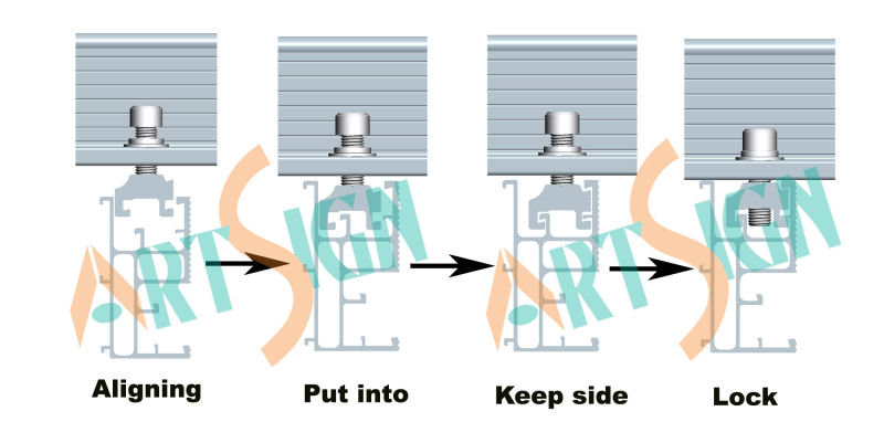 Ground Pole Mount for Solar Panels System