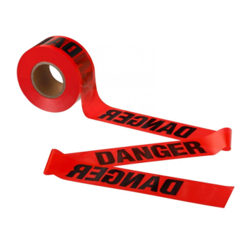 Reflective hazard warning tape