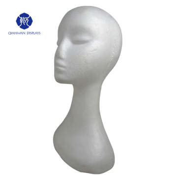 Practice glasses mannequin head hat display