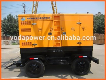 sound attenuated VOLVO diesel generator set