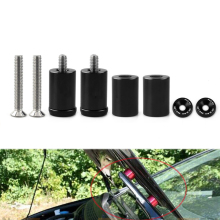 Universal Aluminum JDM Racing Hood Risers Kits with 6mm Bolt for Engine Swap