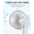 Silent Portable Rotate Desktop Standing USB Rechargeable Fan