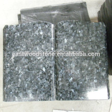 blue pearl granite headstone bible headstone