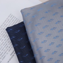 DTY Custom Diamond Pattern Polyester Viscose Jacquard Fabric Price per Meter