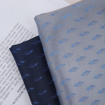 DTY Custom Diamond Pattern Polyester Viscose Jacquard Fabric Price per Meter