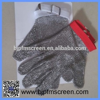 Stainless Steel Cut Resistant Gloves,Puncture-Proof