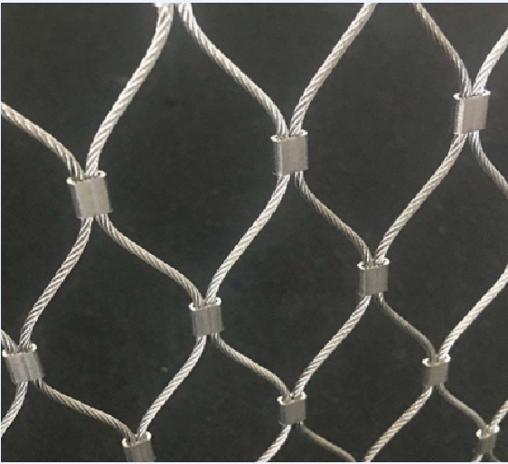 Stainless Steel Staircase Wire rope Cable Mesh03