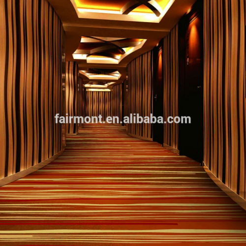 5 star hotel commercial carpets, wall to wall corridor carpet