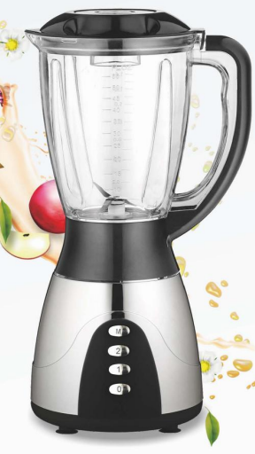 Chrome plating body juicer blender