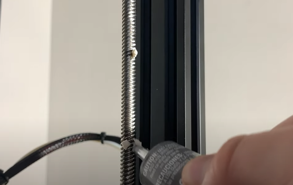 lead screw lubricate