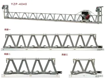 Steel Concrete Truss Screed Vibrating Floor Screed