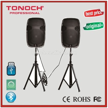 Professional PA Combo Active Speaker Outdoor PA Speaker With LED And MP3 EN08UBS