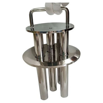 SS304 Sanitary Pipeline Filtration Magnetic Liquid Trap for Fine Ferrous Particles