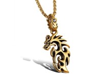 Chinese character dragon necklace pendant with low price