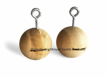 strength training wooden finger campus ball