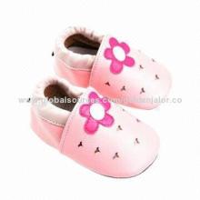 Leather babies' shoes, made of 100% cowskin