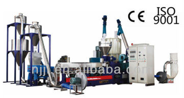 Wood-plastic granulator twin screw extruder