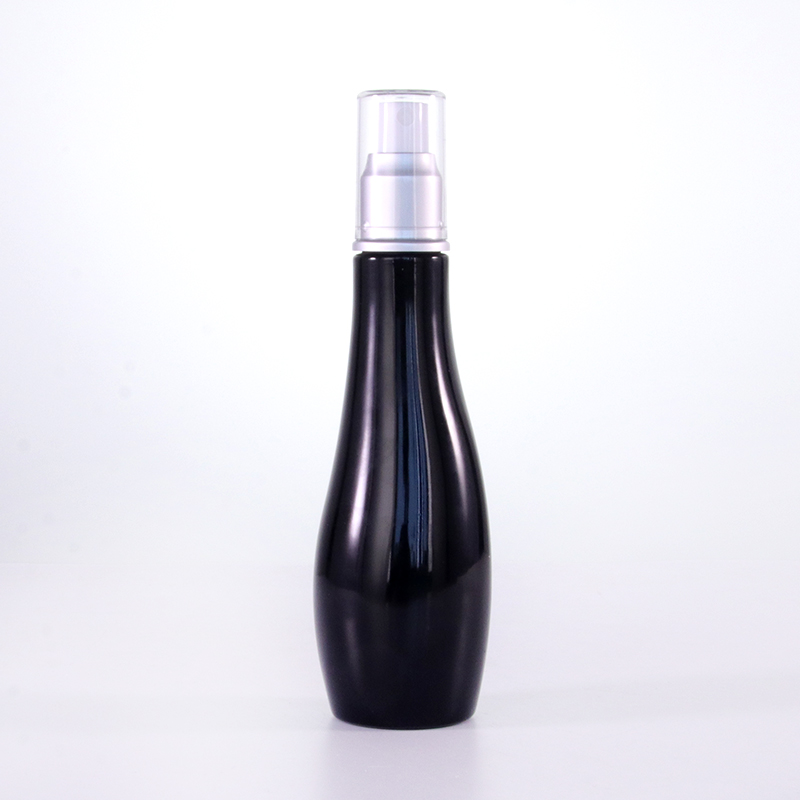 Special Shape Black Handmade Bottle Jpg
