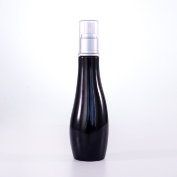 Special Shape Black Handmade Bottle