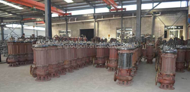 2hp low flow wearing resistance submersible slurry pumps