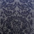 Jacquard Brokat Sutra Hitam Emas