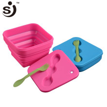 Heat-resistant Microwave Safe Silicone Collapsable Bowl For Children