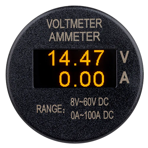 8-60V OLED DC Dual Digital Voltmeter Ammeter Display