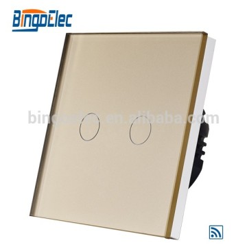 Home automation wireless switch,2gang wireless remote light switch