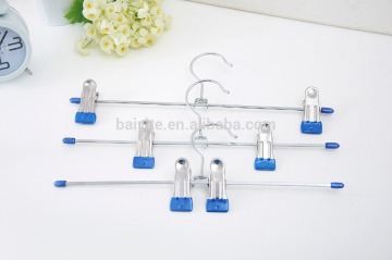 clothes hanger with adjustable clip, adjustable clothes hanger with clips