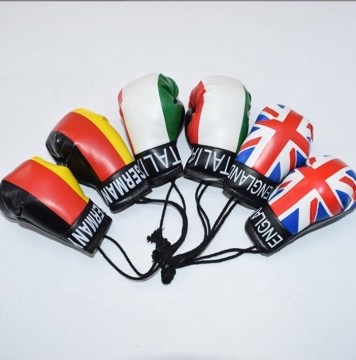 Car Accessory: British/German/Italian Flag Glove Pendant