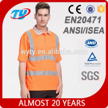 workwear, hi vis dry fit polo - shirts