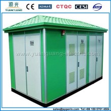 Three phase 10kv electric power distribution substation Pre-installed European Substation Transformer