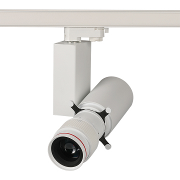 LED Focus Logo Projector Track Lights for Theater Stage Zoom Spotlights