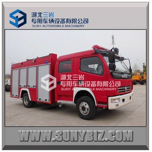 2015 dongfeng brand new fire truck 4000L small fire fighting truck