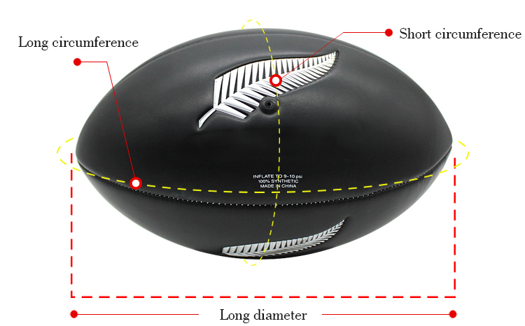 Pallone da rugby All Blacks all blacks rugby ball