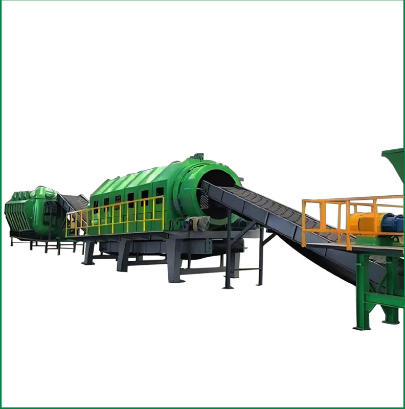 Advanced MSW Sorting System Combining Trommel Screening and Wind Selection