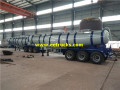 20000 Liter Tri-gandar Trailer Tanker Transport H2SO4