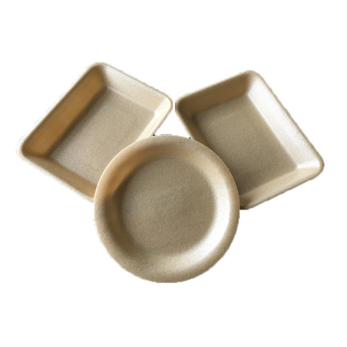 PLA Compostable food foam tray with film