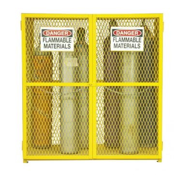 18 Gas cylinder storage cage