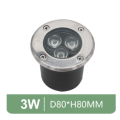 ضوء LED مدفون DC 12V AC85-285V مقاوم للماء