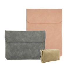 Modernqiu Waterproof Leather Laptop Sleeve for 15.6 Inch Laptops - Custom 14 Inch Cover Available