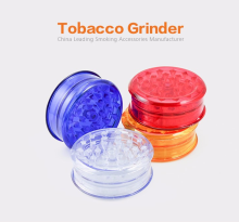 Custom Wholesale Acrylic Plastic Tobacco Herb Grinders